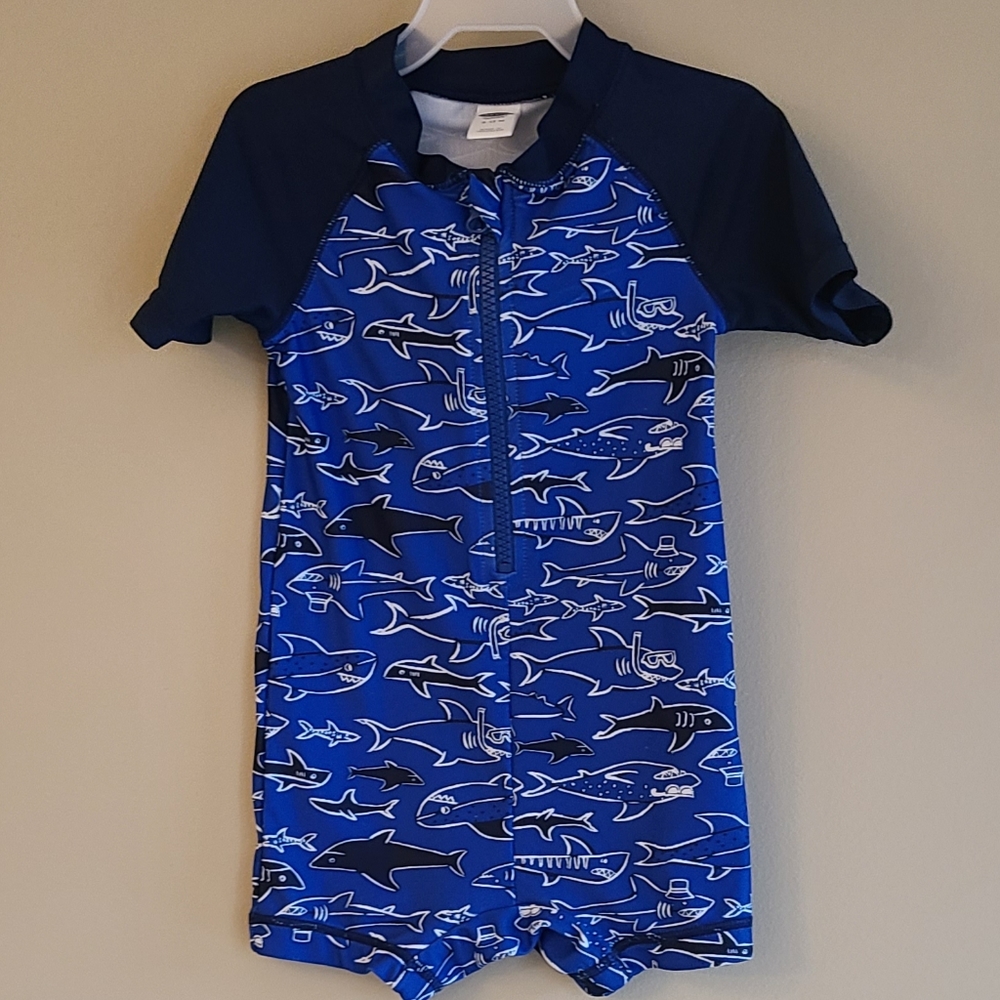 Rashguard one piece swimsuit